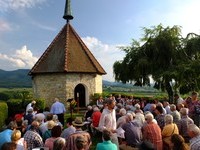 Gottesdienst an der Ehrenstetter �lbergkapell (Bildnachweis: Fotograf und Copyright: Th. Coch)